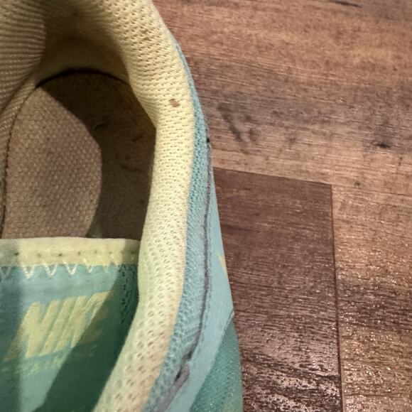 Nike Flex Trainer 2 Aqua Volt 7.5 Walking Running Cross Training Gym READ - Picture 4 of 12